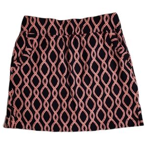 COPY - Crown&Ivy Stretch Skort Skirt Size 2 red black